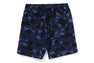 COLOR CAMO SHARK SWEAT SHORTS