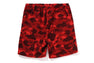 COLOR CAMO SHARK SWEAT SHORTS