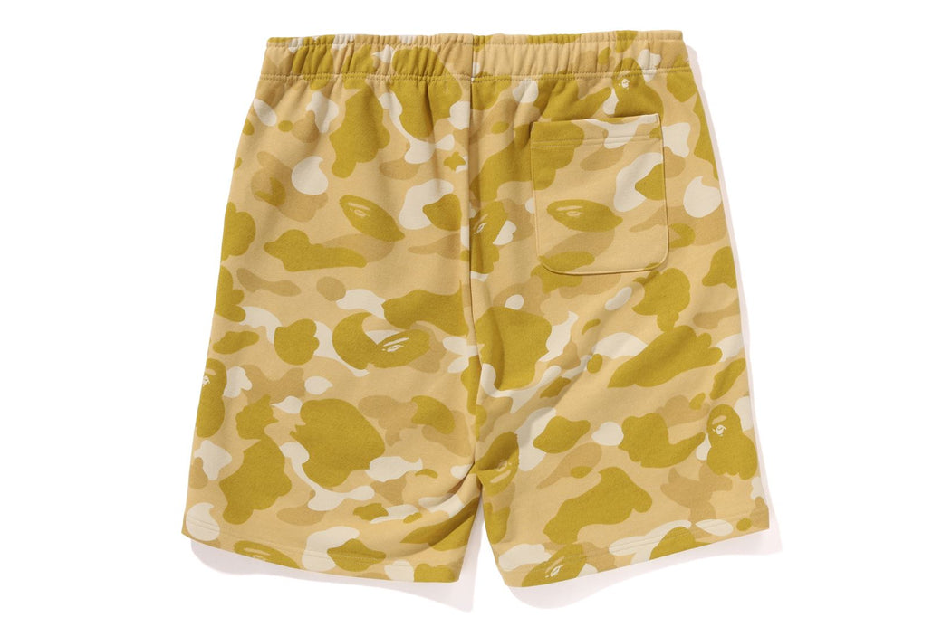 Bape shorts yellow store camouflage