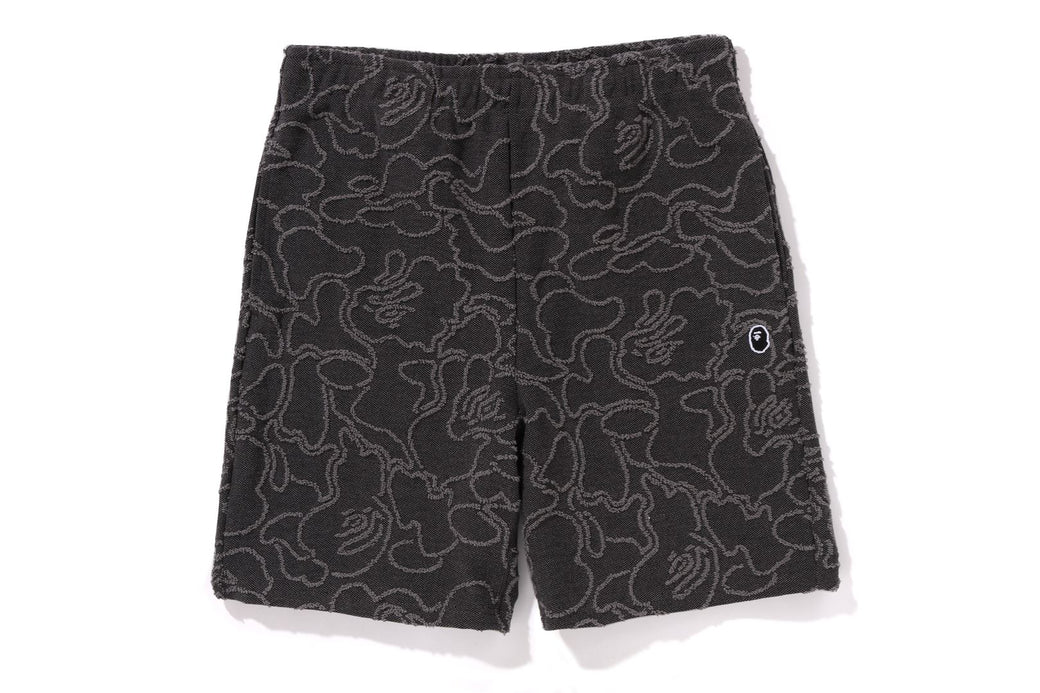 NEON CAMO JACQUARD SWEAT SHORTS | bape.com