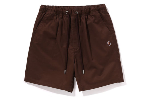 APE HEAD ONE POINT 2 PLEAT EASY CHINO SHORTS