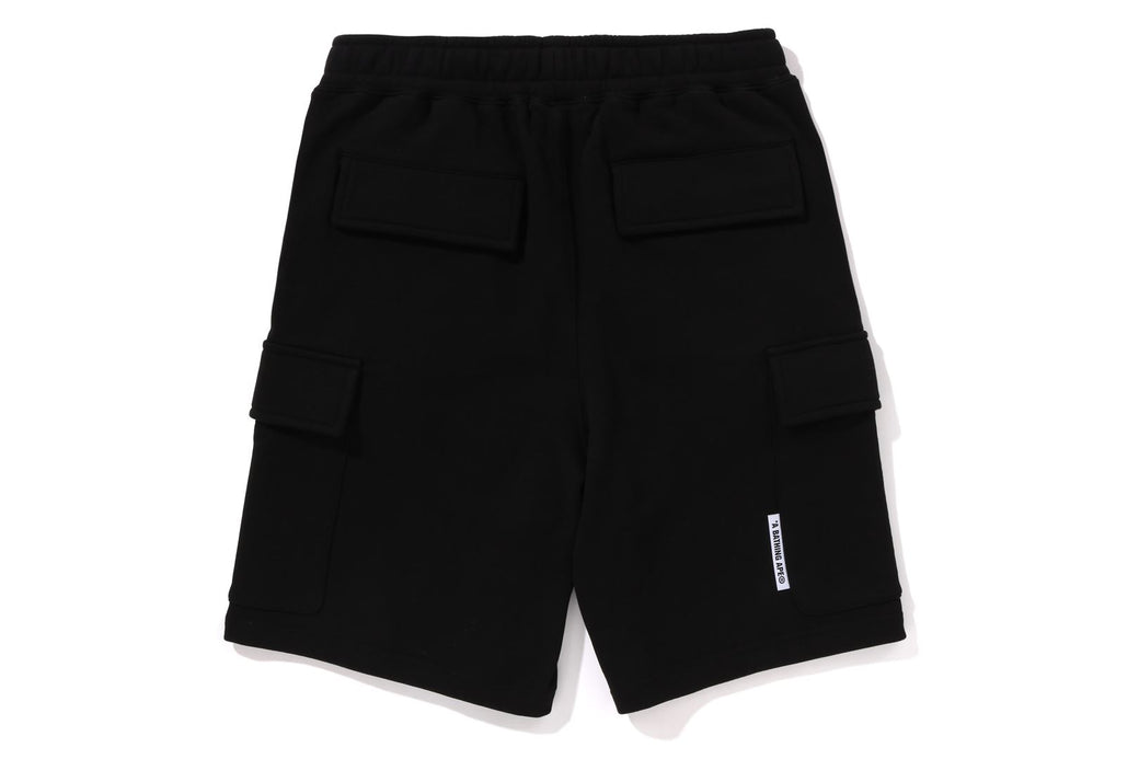 APE HEAD CARGO SWEAT SHORTS | bape.com