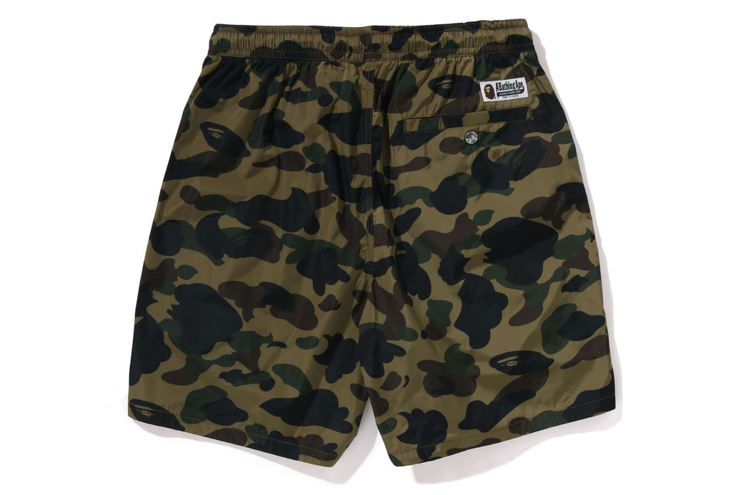 1ST CAMO BEACH SHORTS