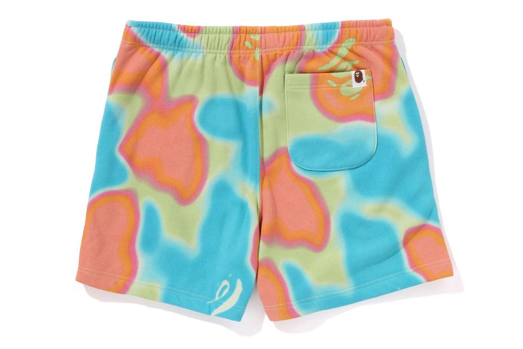 LIQUID CAMO SWEAT SHORTS | bape.com