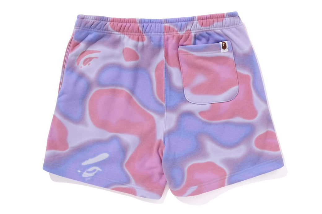 LIQUID CAMO SWEAT SHORTS | bape.com