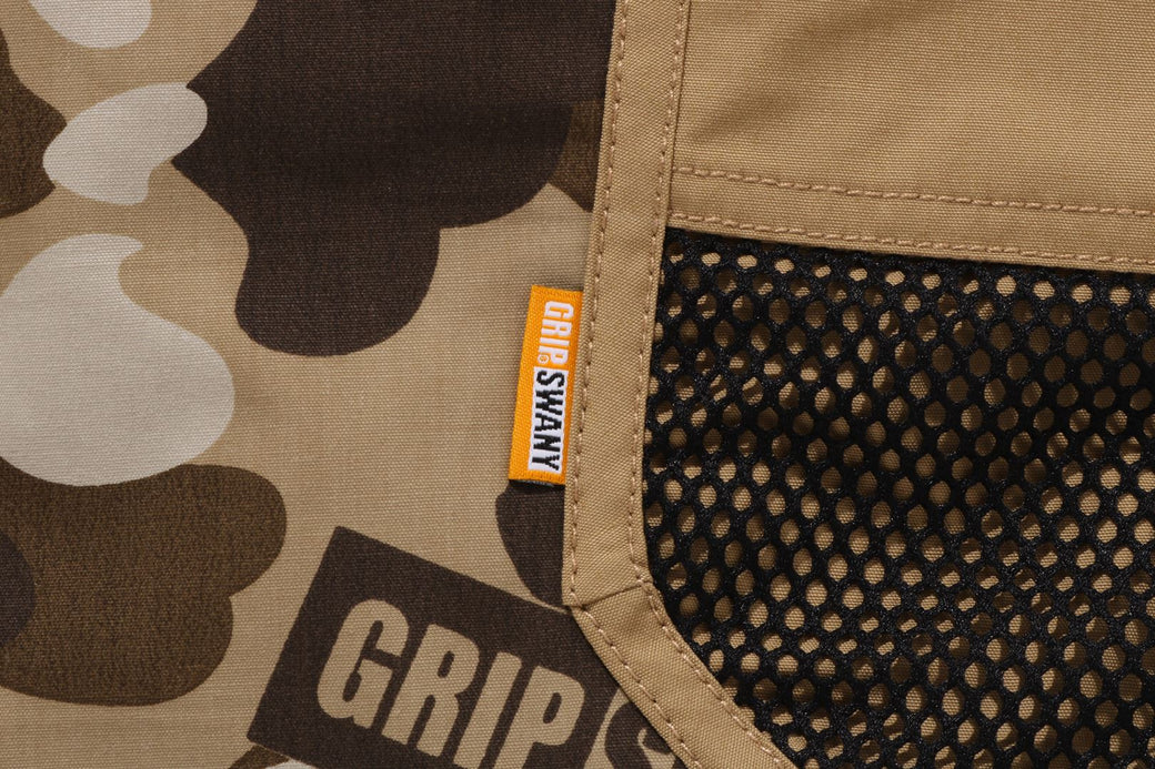 BAPE X GRIP SWANY 】 GR CAMO FIREPROOF GEAR BUGGY SHORTS | bape.com