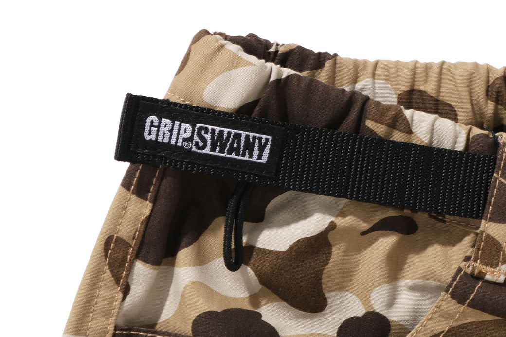 BAPE X GRIP SWANY 】 GR CAMO FIREPROOF GEAR BUGGY SHORTS | bape.com