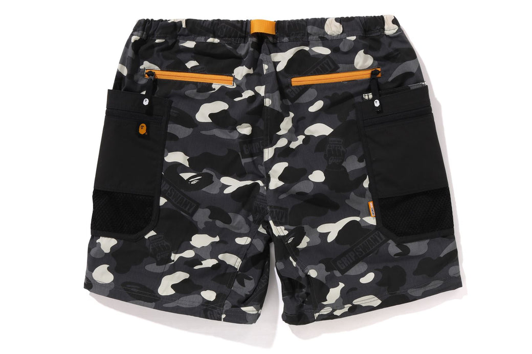 BAPE X GRIP SWANY 】 GR CAMO FIREPROOF GEAR BUGGY SHORTS | bape.com