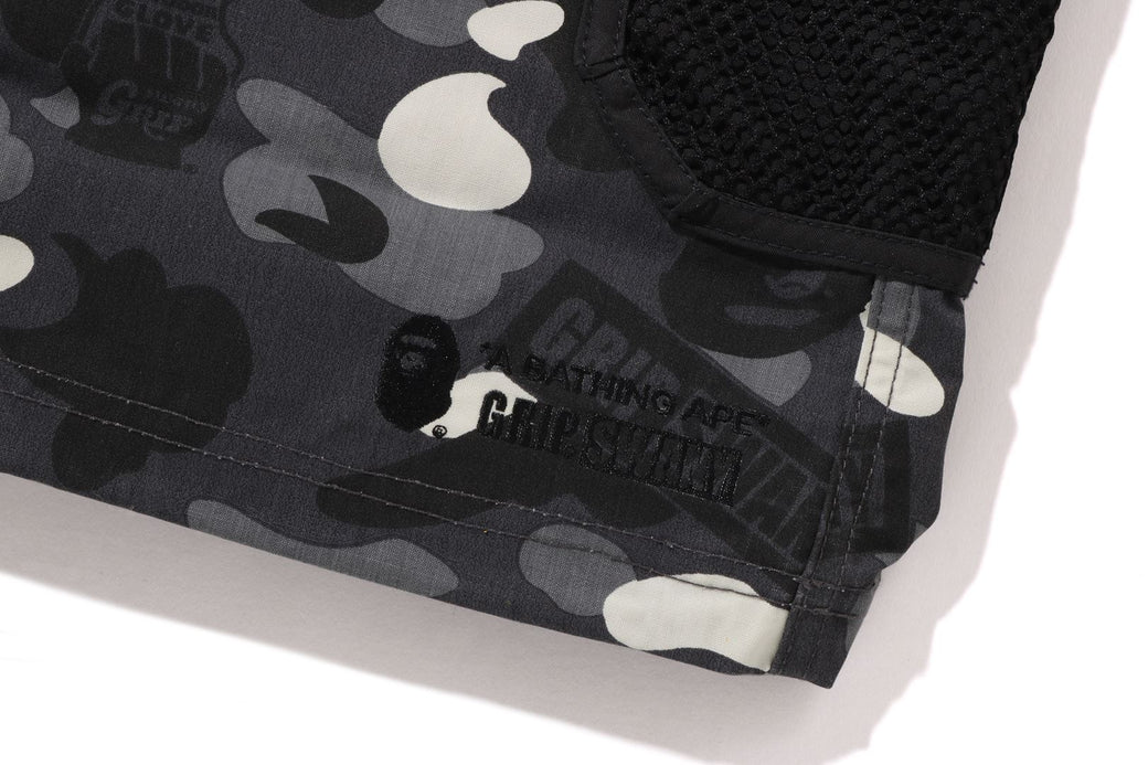 BAPE X GRIP SWANY 】 GR CAMO FIREPROOF GEAR BUGGY SHORTS | bape.com