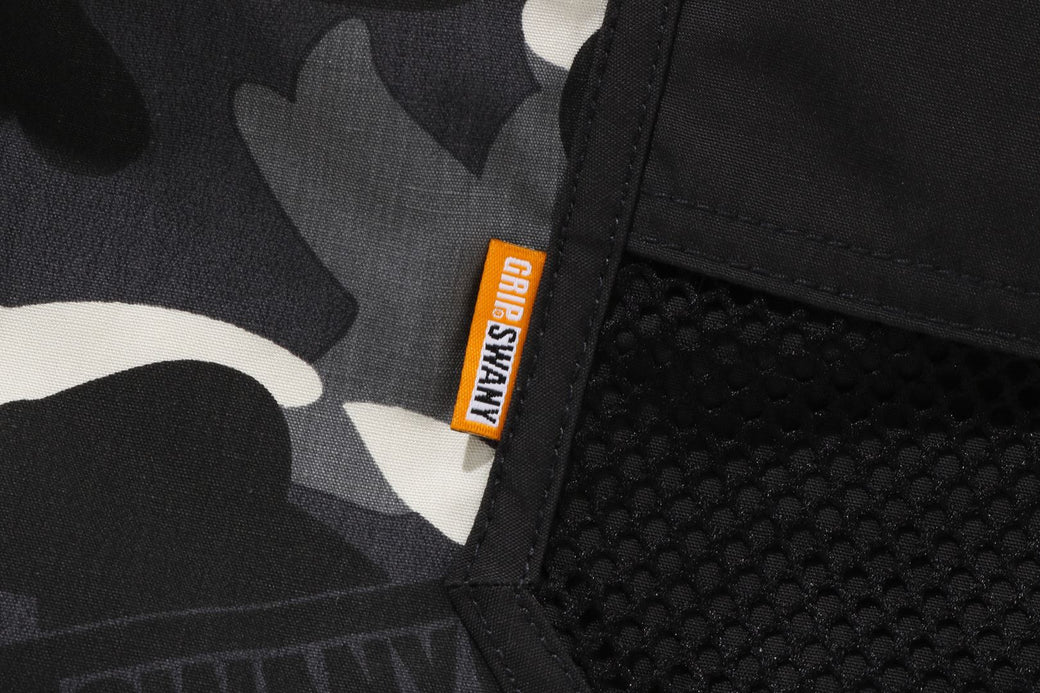 BAPE X GRIP SWANY 】 GR CAMO FIREPROOF GEAR BUGGY SHORTS | bape.com