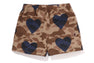 I LOVE BAPE SWEAT SHORTS