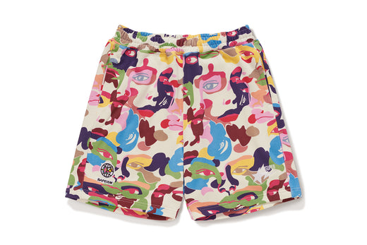 BAPE X KIDSUPER 】CAMO SWEAT SHORTS | bape.com