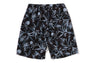 【 BAPE X MMJ 】TROPICAL SKULL CAMO RELAXED FIT SHORTS 16TH