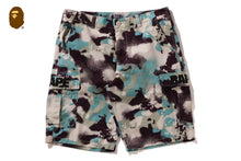 MAP CAMO REGULAR FIT CARGO SHORTS