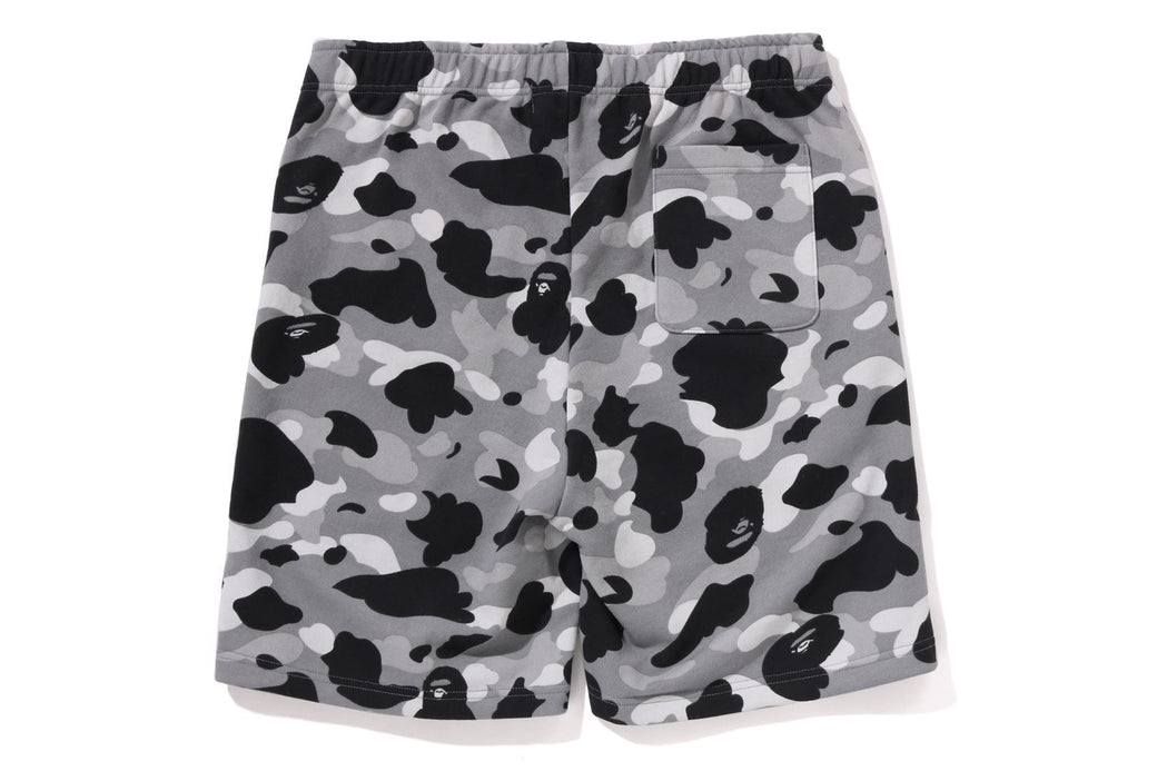 1ST CAMO SHARK REGULAR FIT SWEAT SHORTS | bape.com
