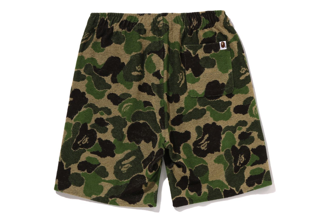 【関税・送料込み】A BATHING APE ABC CAMO PILE SWEAT SHORTS ABC CAMO PILE ONE POINT SWEAT SHORTS | bape.com