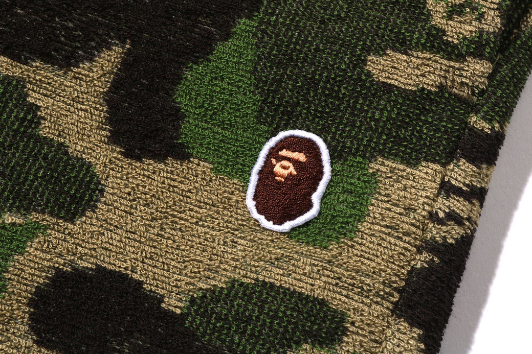 ABC CAMO PILE ONE POINT SWEAT SHORTS | bape.com