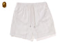 EMBROIDERY RELAXED FIT SHORTS