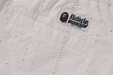 EMBROIDERY RELAXED FIT SHORTS