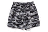 PALM TREE CAMO RELAXED FIT BEACH SHORTS