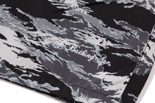 PALM TREE CAMO RELAXED FIT BEACH SHORTS