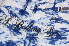 PALM TREE CAMO RELAXED FIT BEACH SHORTS