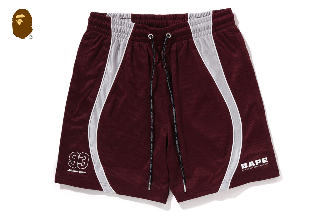 SOLID CAMO JACQUARD MULTILOGO RELAXED FIT SWEAT SHORTS
