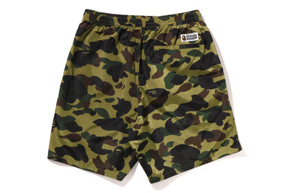 1ST CAMO BATHING APE LOGO SHORTS