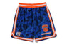 【 BAPE X M&N NBA 】NEW YORK KNICKS SWINGMAN SHORTS