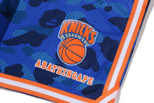 【 BAPE X M&N NBA 】NEW YORK KNICKS SWINGMAN SHORTS