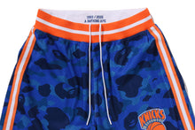 【 BAPE X M&N NBA 】NEW YORK KNICKS SWINGMAN SHORTS
