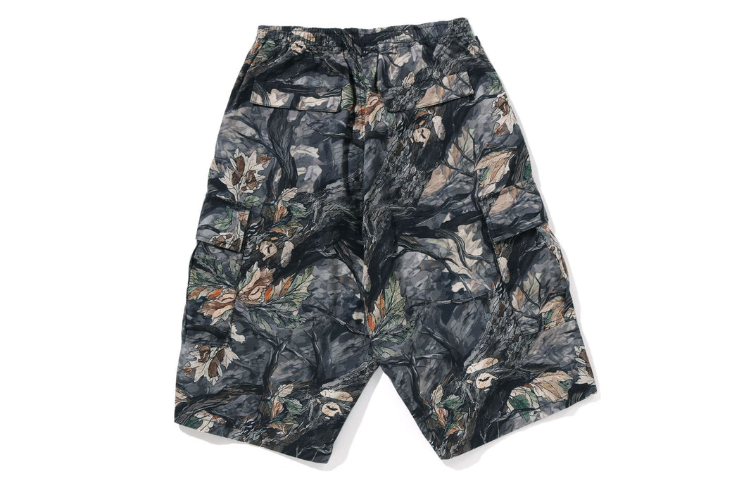 TREE EDGE CAMO CARGO SHORTS | bape.com