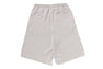 BATHING APE LOGO KNEE LENGTH RELAXED FIT SWEAT SHORTS