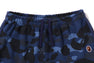 COLOR CAMO SWEAT SHORTS
