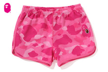 COLOR CAMO SWEAT SHORTS