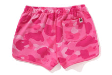 COLOR CAMO SWEAT SHORTS