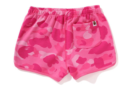 COLOR CAMO SWEAT SHORTS