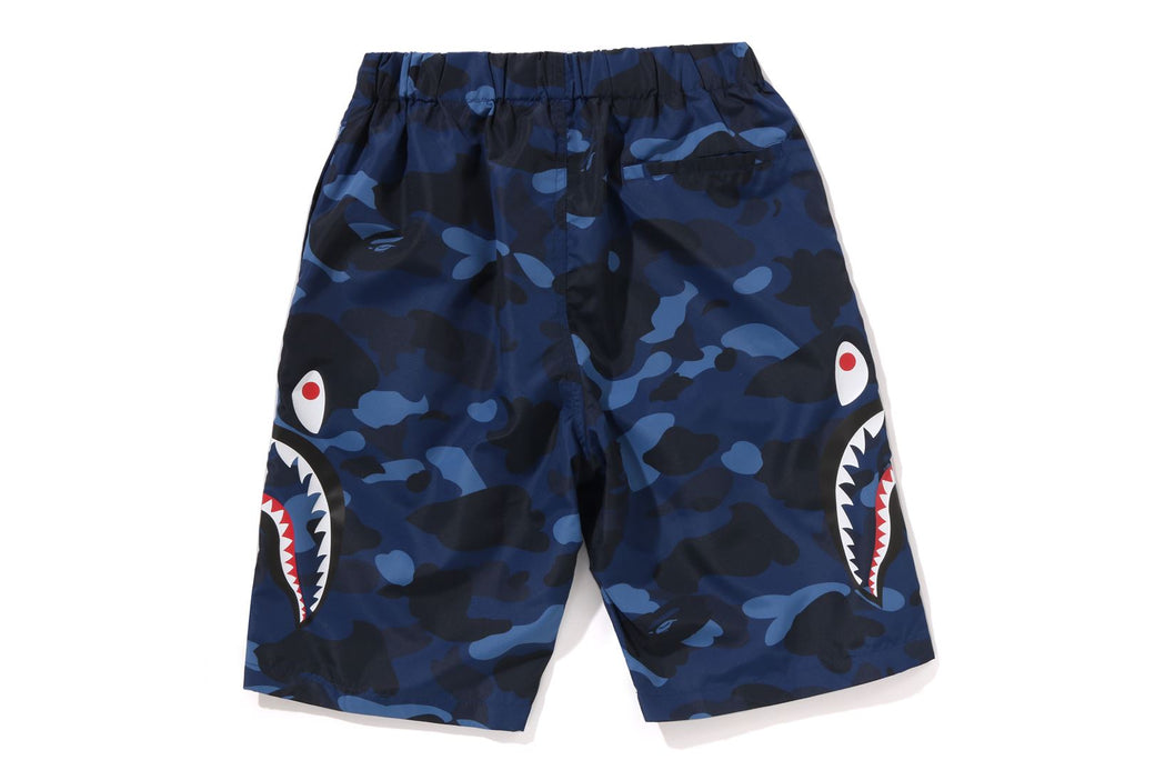 BAPE 半ズボン　シャーク beige camo シャーク ハーフパンツ Lサイズ a bathing ape BAPE