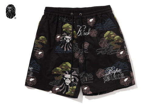 BAPE BLACK FULL EMB BONSAI SET #3
