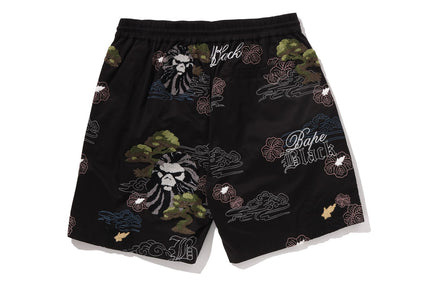 BAPE BLACK FULL EMB BONSAI SET #3