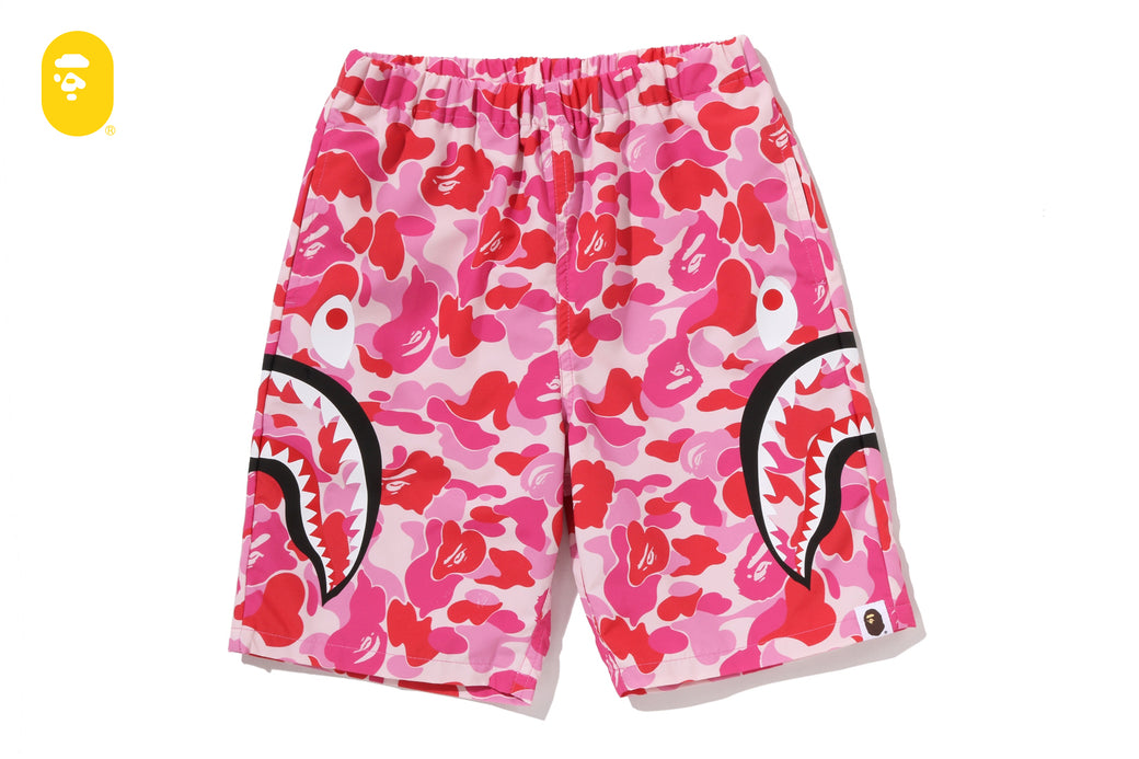 ABC CAMO SIDE SHARK BEACH SHORTS | bape.com