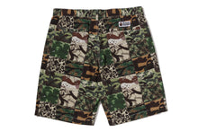 CAMO PATCHWORK SHORTS