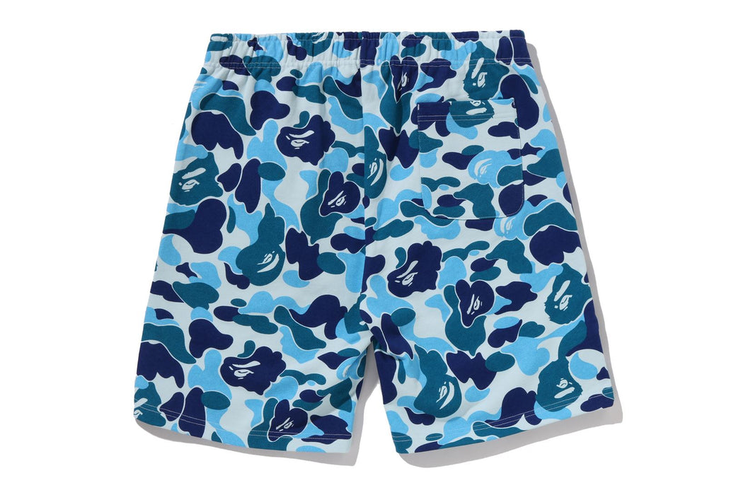 ABC CAMO SHARK SWEAT SHORTS | bape.com
