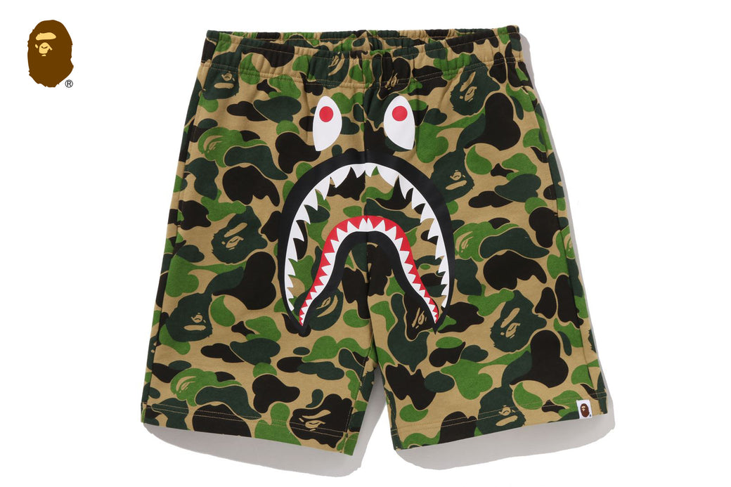 ABC CAMO SHARK SWEAT SHORTS | bape.com