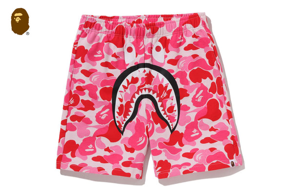 ABC CAMO SHARK SWEAT SHORTS | bape.com