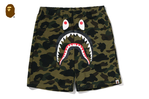 1ST CAMO SHARK SWEAT SHORTS