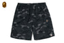 COLOR CAMO APE HEAD ONE POINT BEACH SHORTS