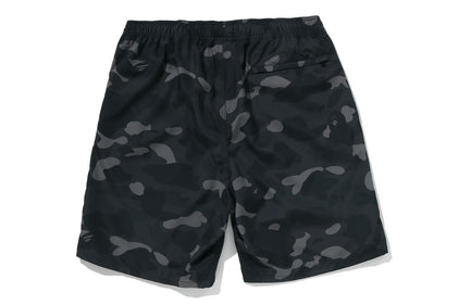 COLOR CAMO APE HEAD ONE POINT BEACH SHORTS