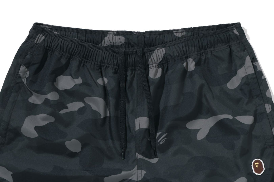COLOR CAMO APE HEAD ONE POINT BEACH SHORTS | bape.com