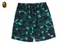 COLOR CAMO APE HEAD ONE POINT BEACH SHORTS